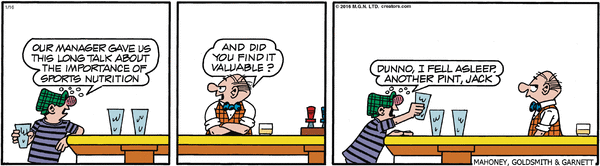 Andy Capp, sports nutrition