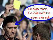 Referee Craig Thomson admits he is a blind wanker