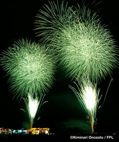 green fireworks green fireworks