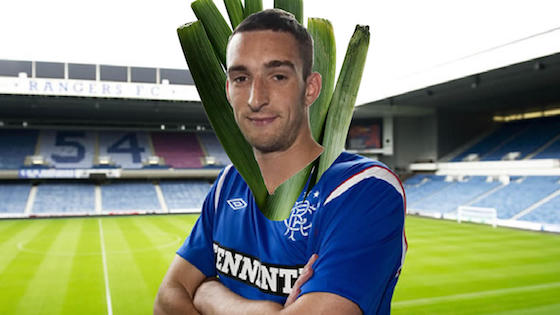 Lee Wallace Ibrox Leek